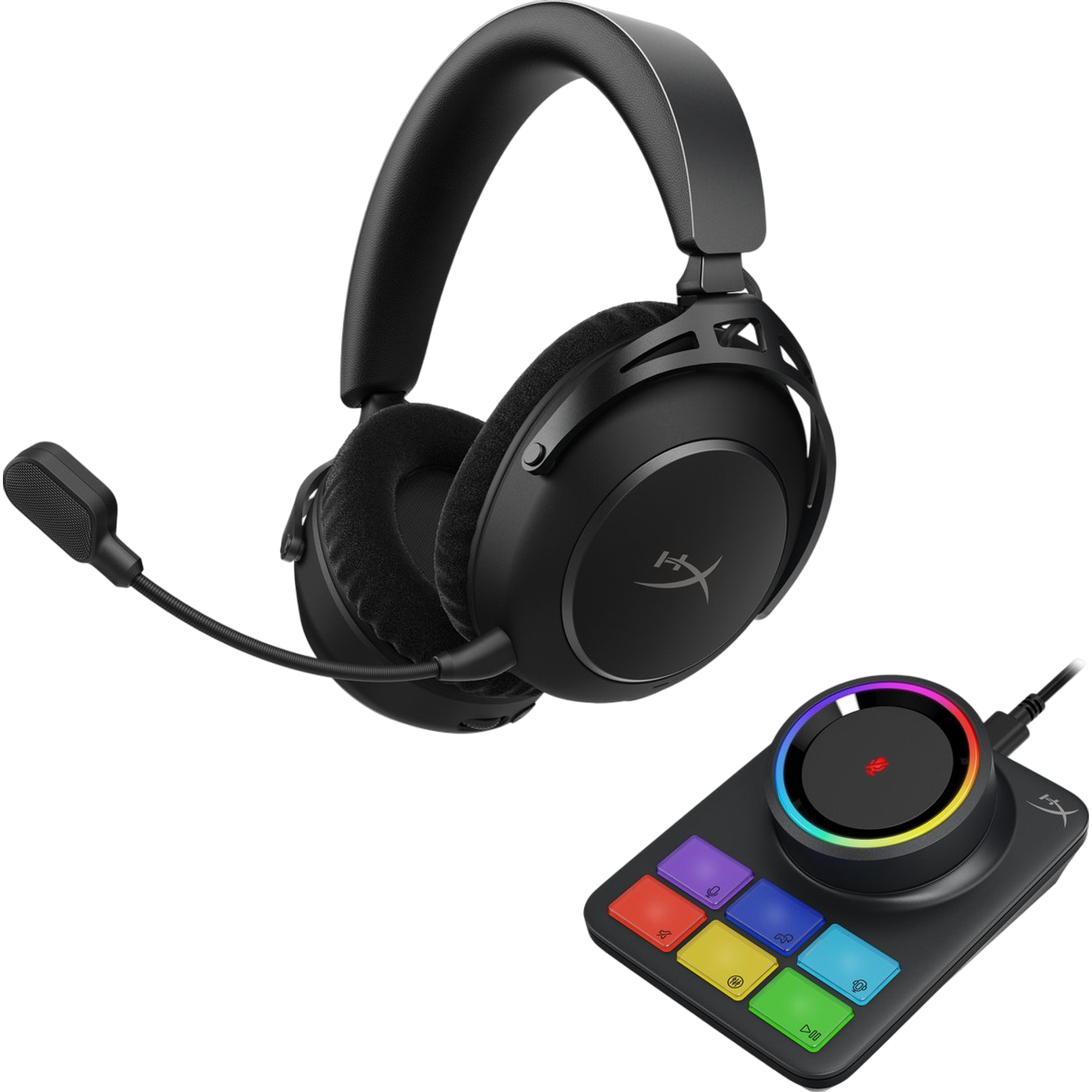 HyperX Hyperx Cloud Alpha 2 + Rgb Station Gaming Headset Zwart