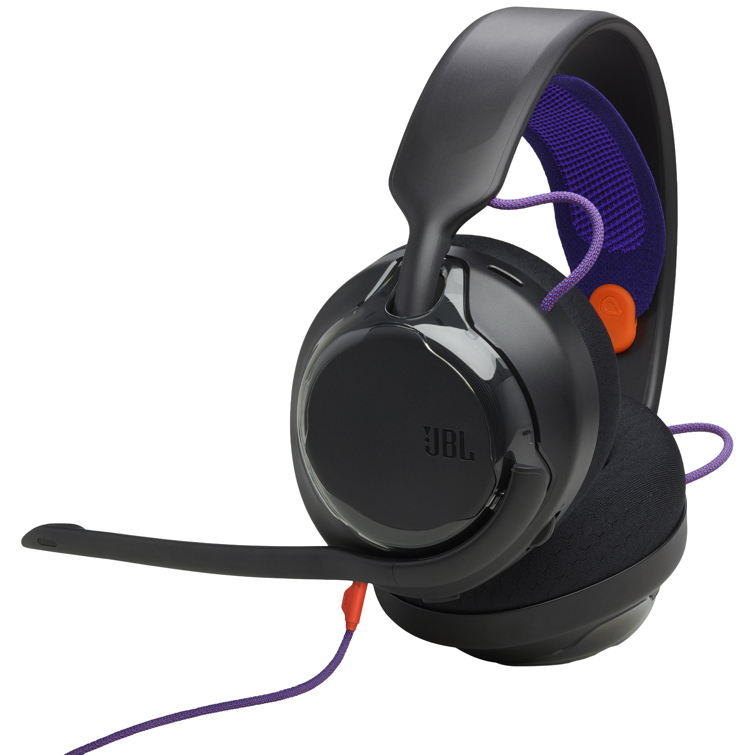 JBL JBL Quantum 250 Gaming-wired Over-ear Headset Black Gaming-headset Zwart