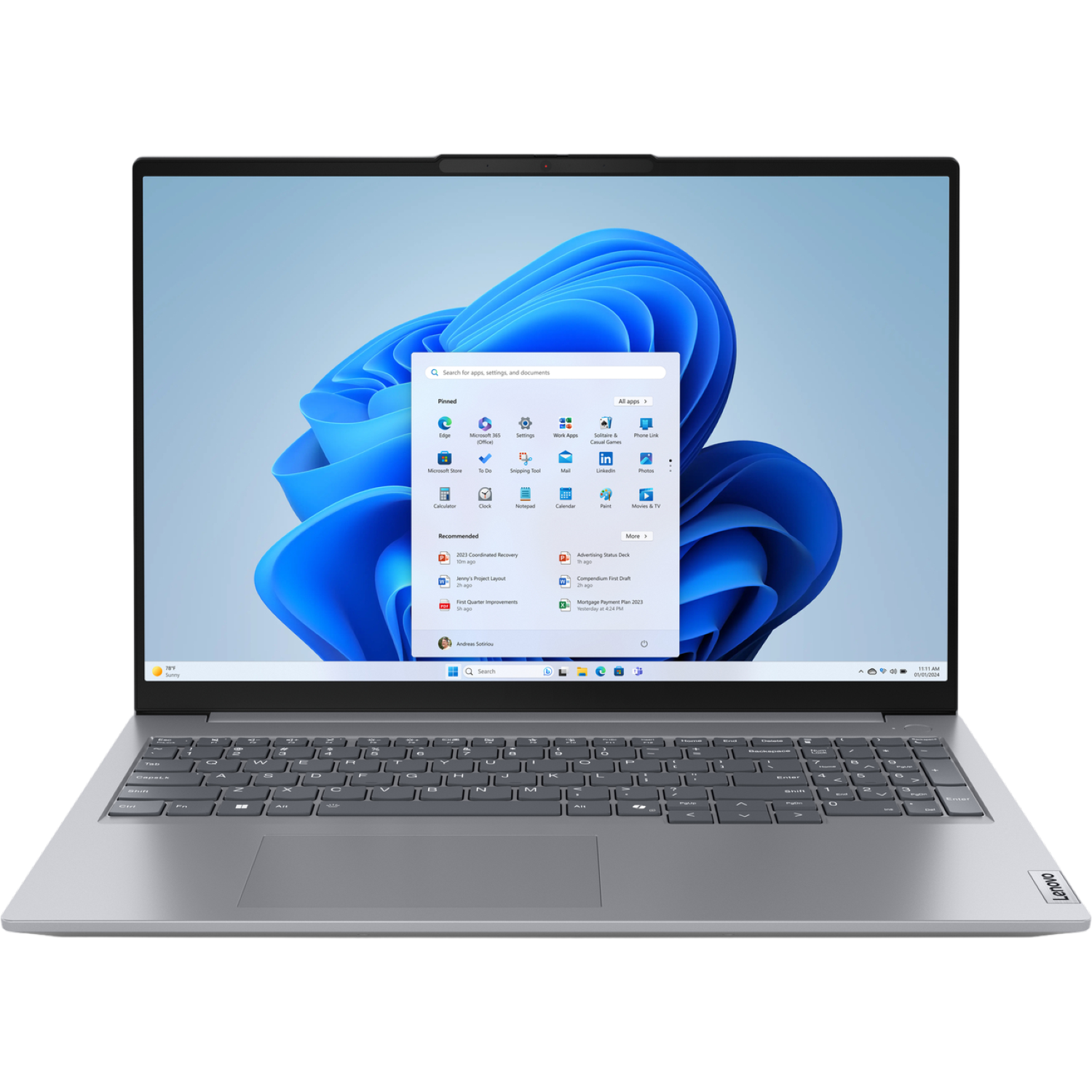 Lenovo Lenovo Thinkbook 16 G7 Arp - Inch Amd Ryzen 7 7735hs Gb 512 Windows 11 Pro