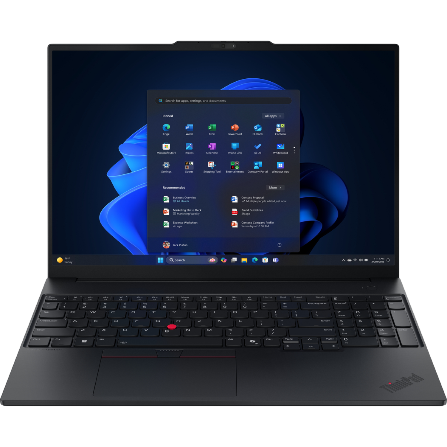 Lenovo Lenovo Thinkpad E16 Gen 3 (amd) - 16 Inch Amd Ryzen 7 250 Gb 512 Windows 11 Pro