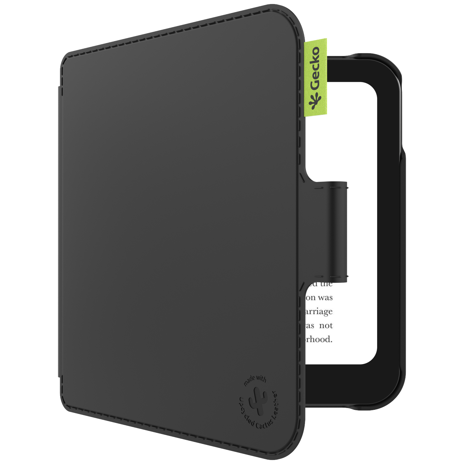 Gecko Covers Gecko Cactus Cover Voor Kobo Libra Colour/tolino Vision Color Beschermhoes Zwart