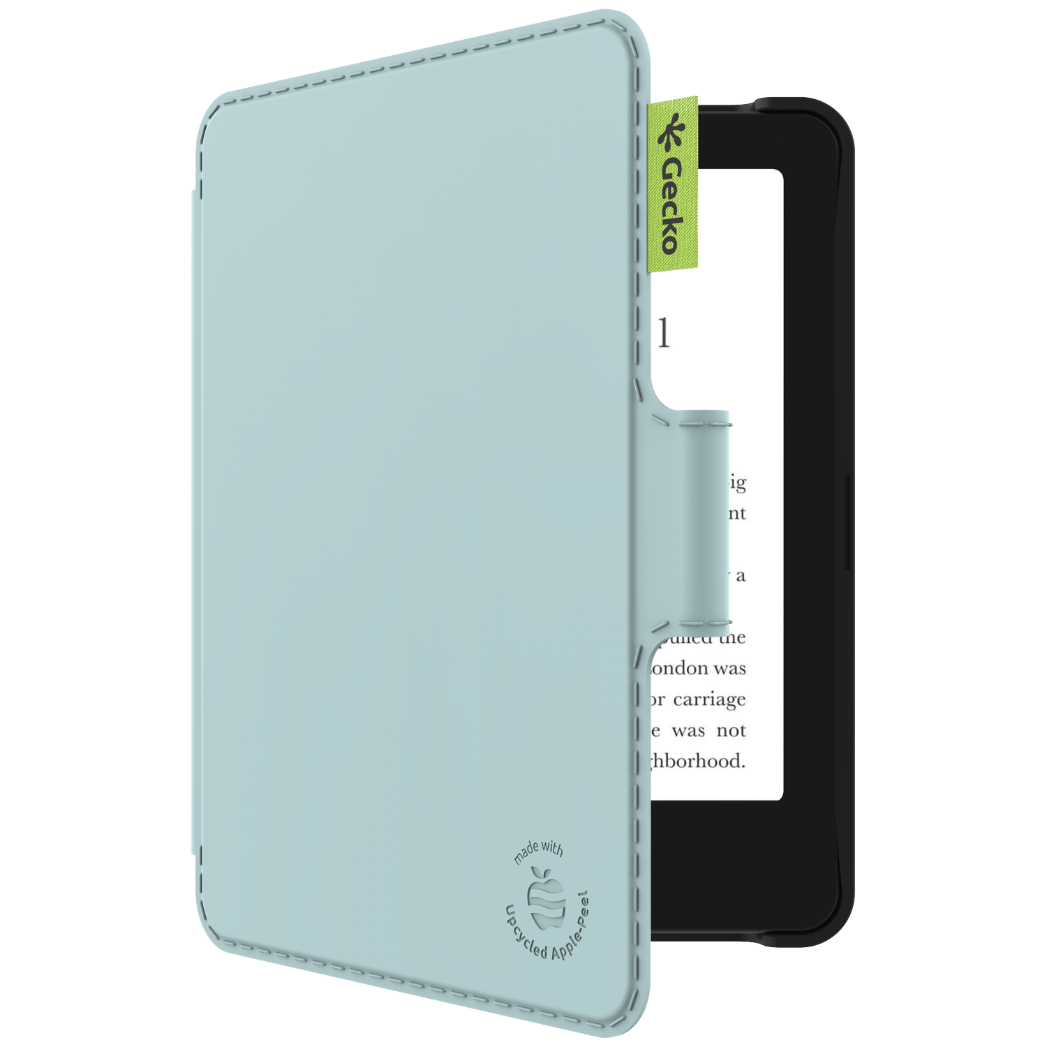 Gecko Covers Gecko Apple Peel Cover Voor Kobo Clara Colour & Bw/tolino Shine Color Beschermhoes Blauw