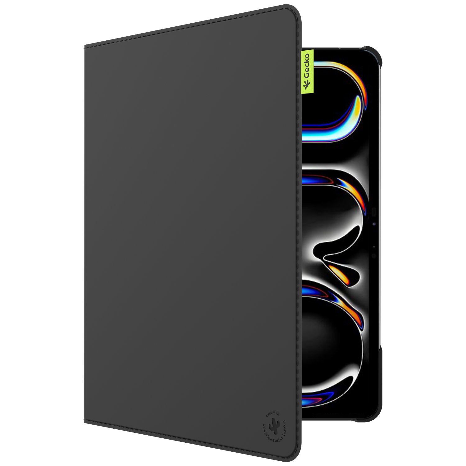 Gecko Covers Gecko Cactus Cover Voor Apple Ipad Pro 13 2024 Beschermhoes Zwart