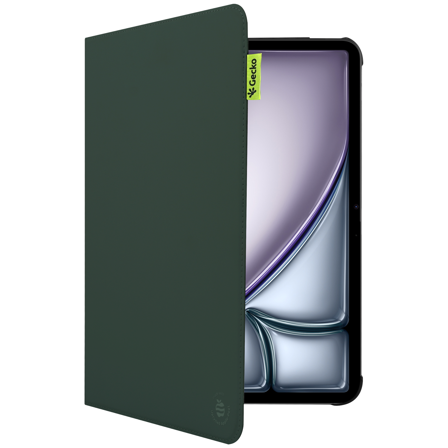 Gecko Covers Gecko Apple Peel Cover Voor Samsung Galaxy Tab A9+ Beschermhoes Groen