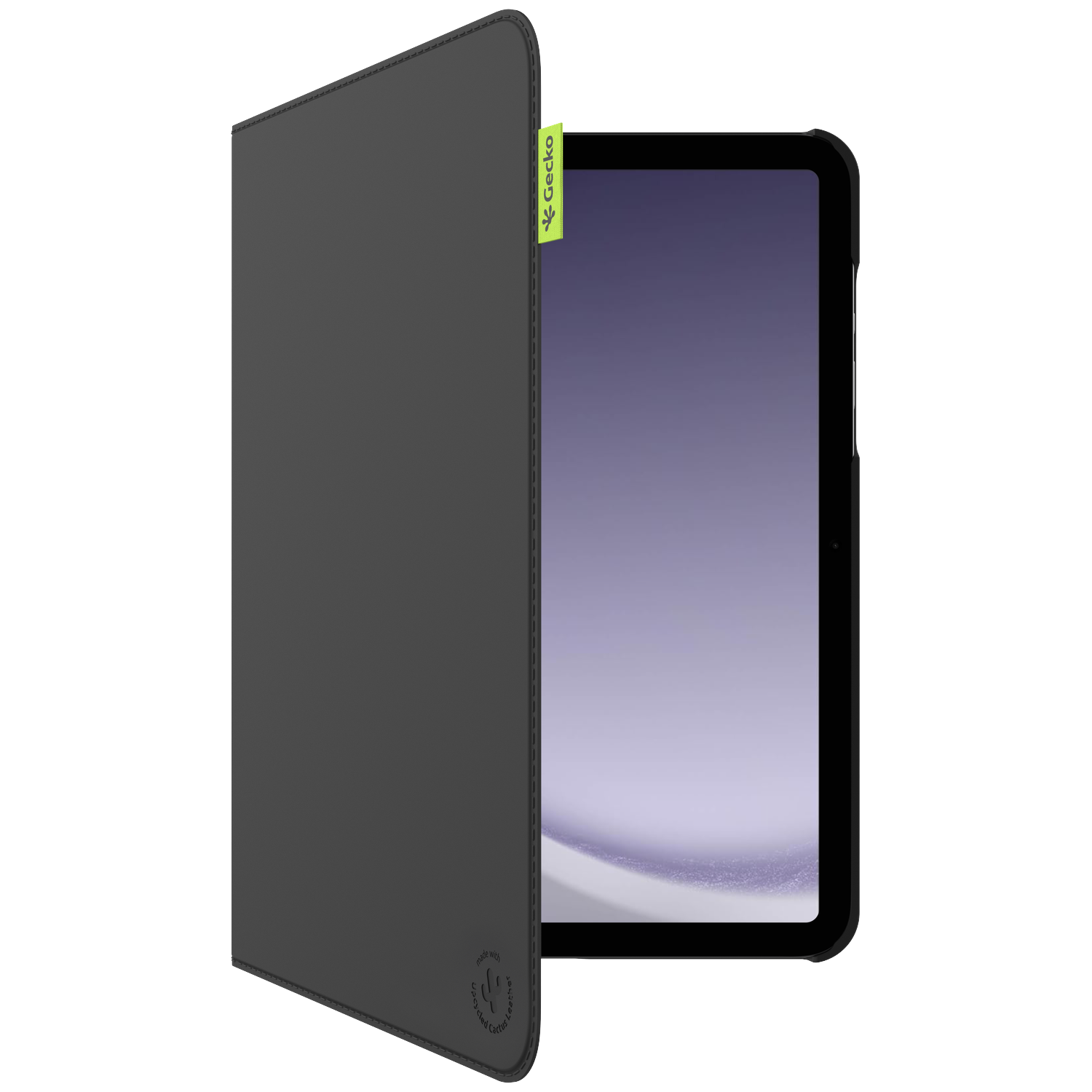 Gecko Covers Gecko Cactus Cover Voor Samsung Galaxy Tab A9+ Beschermhoes Zwart