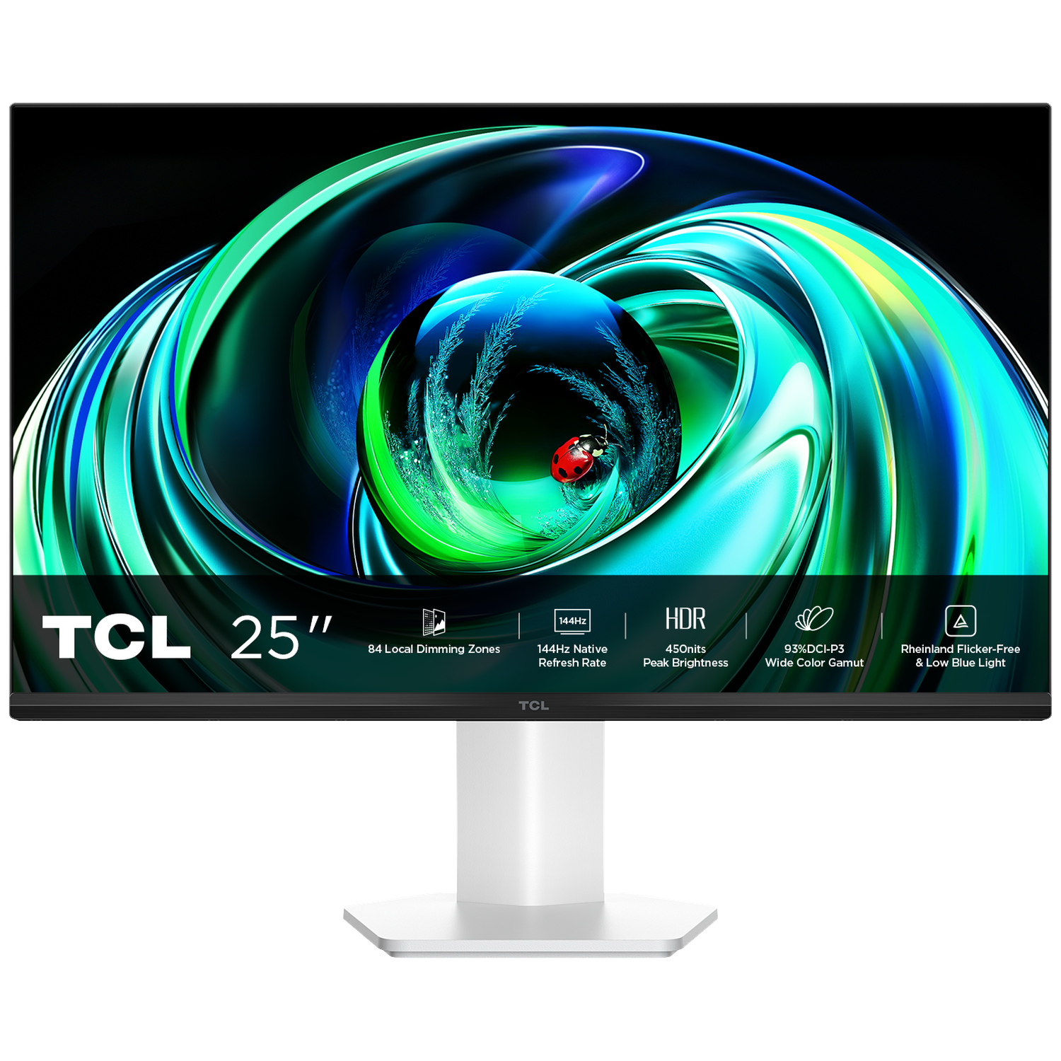 TCL Tcl 25g54 27" Miniled Monitor - 25 Inch Fhd+ 1920 X 1080 Ips (in-plane Switching)