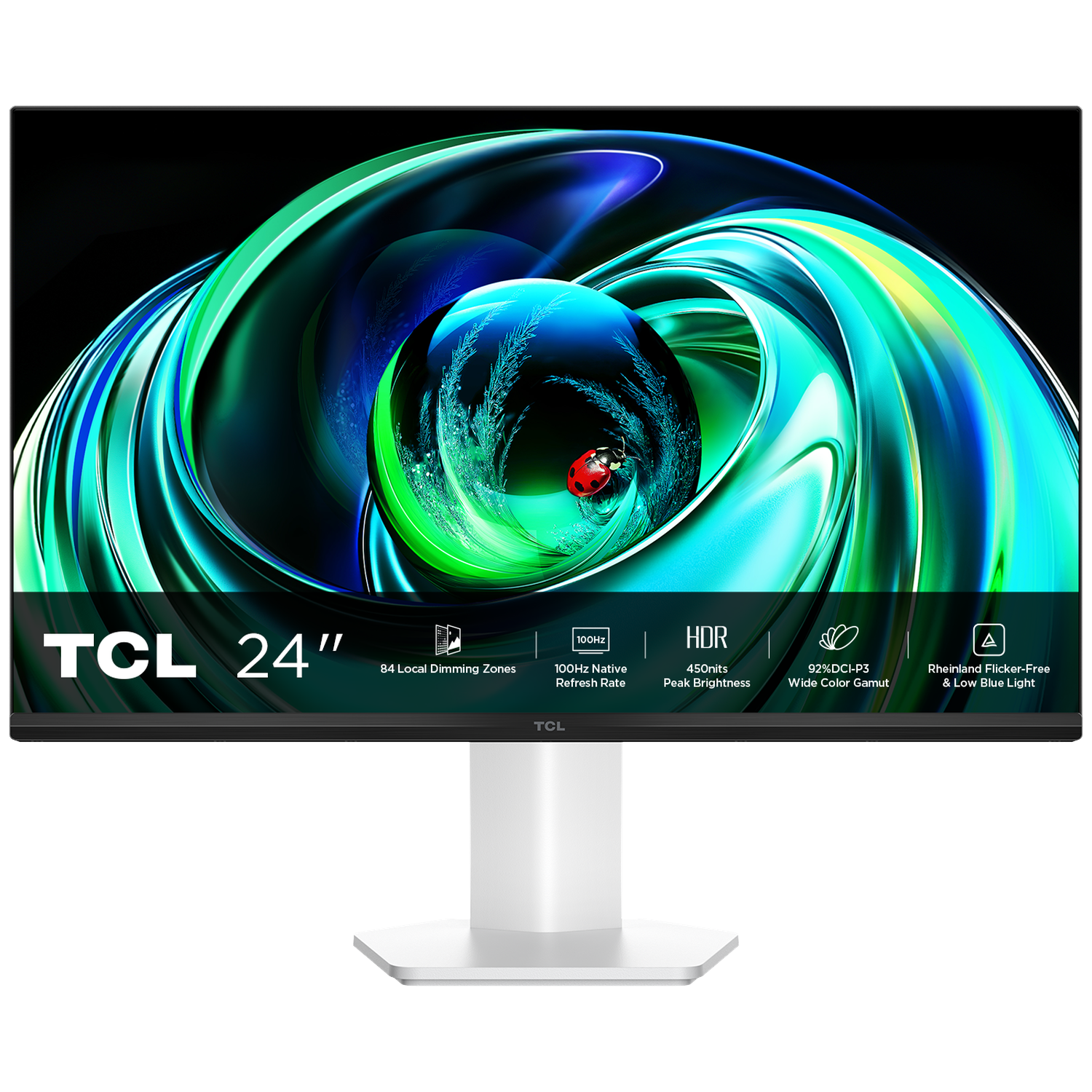 TCL Tcl 24g54 25" Miniled Monitor - 24 Inch Fhd+ 1920 X 1080 Va (vertical Alignment