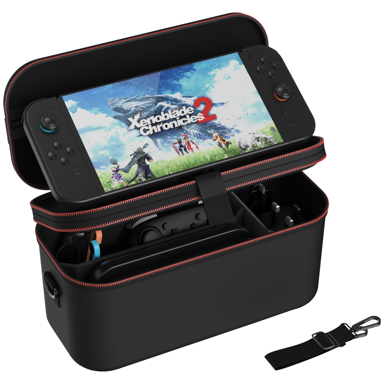 Qware Qware Qw Nsw2-5500 Zwart Switch 2 Combo Bag Accessoires