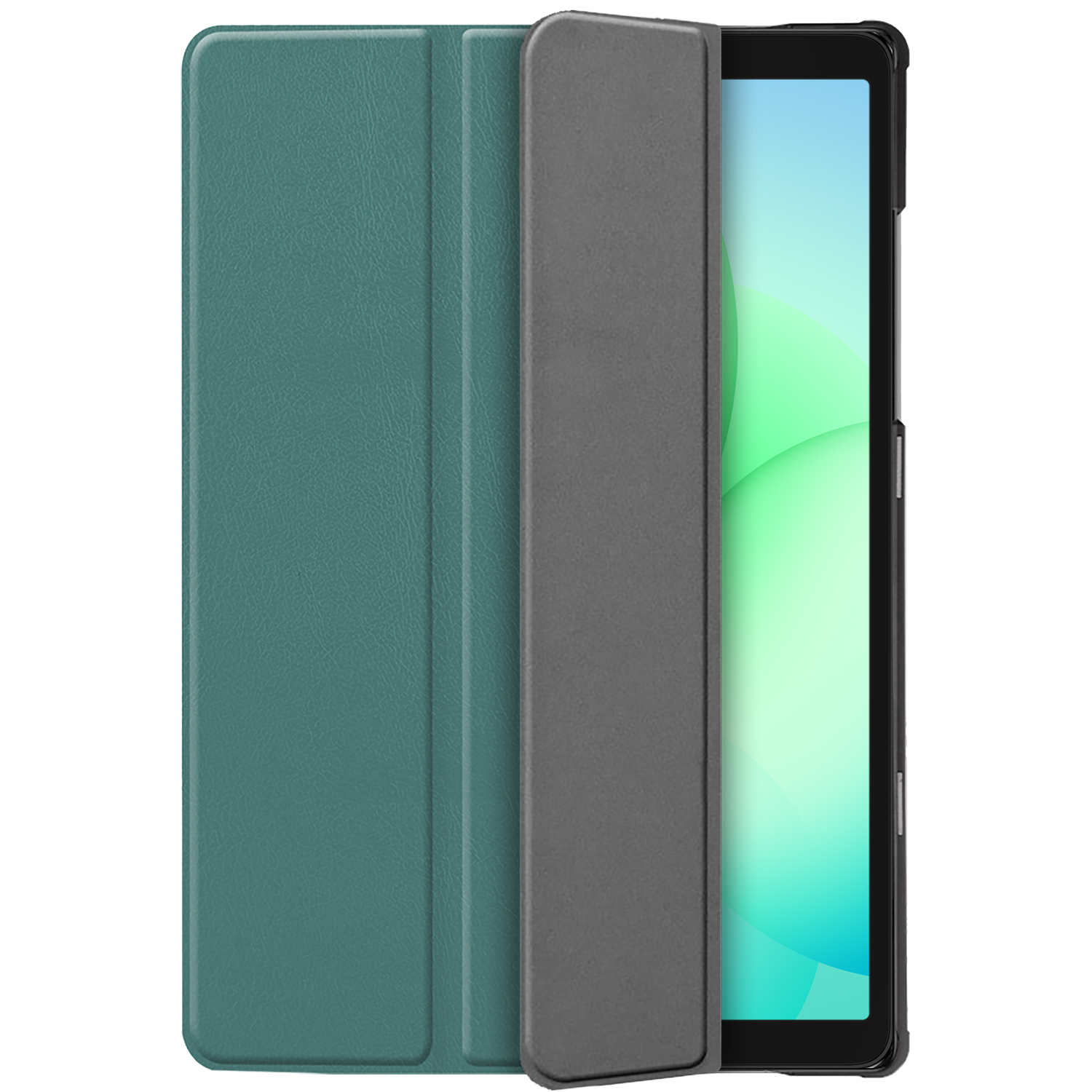 Just in case Just In Case Trifold Smart Book Case Tablet Cover Beschermhoes Groen