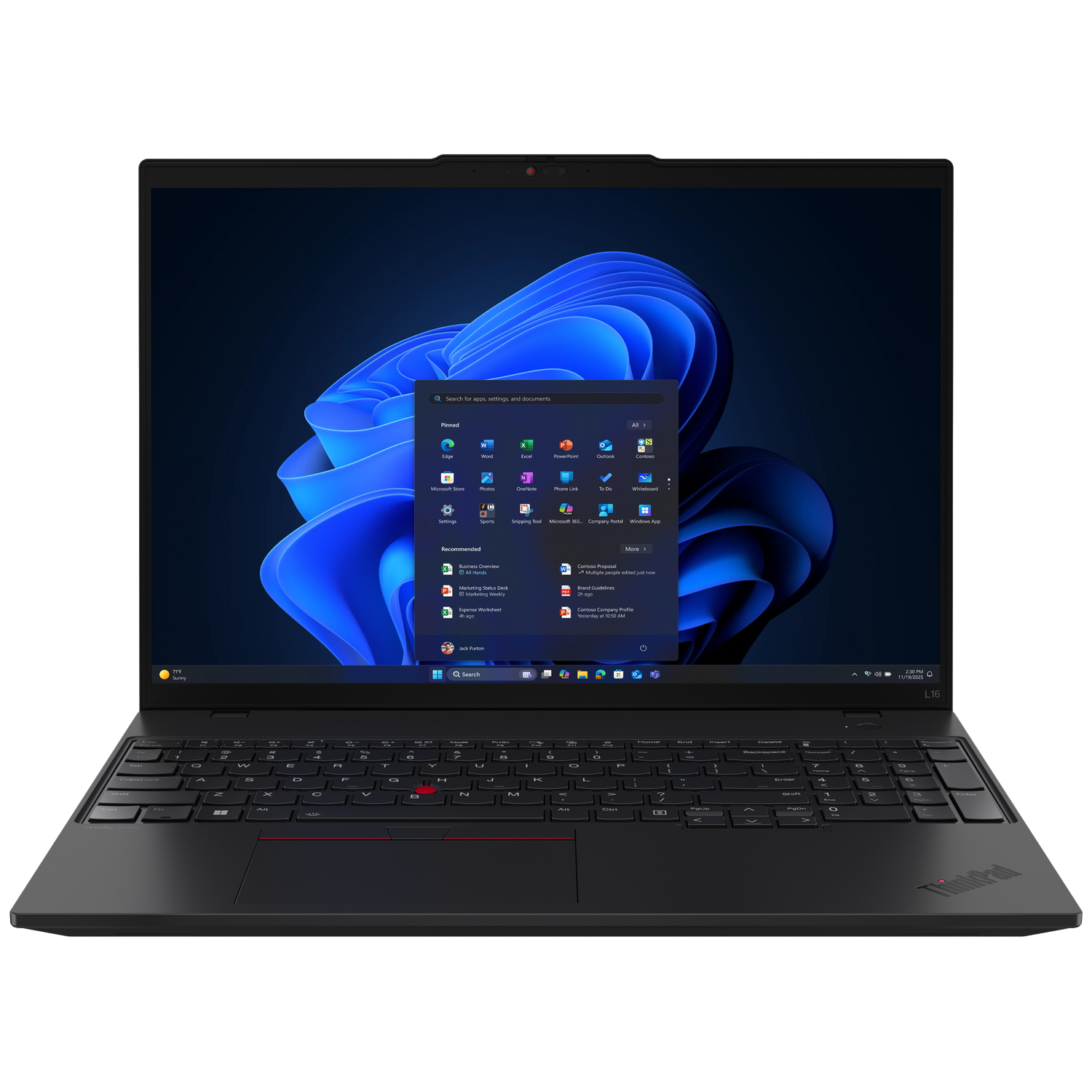 Lenovo Lenovo Thinkpad L16 Gen 2 (amd) - 16 Inch Amd Ryzen™ 5 Pro 215 Gb 512 Windows 11 Pro
