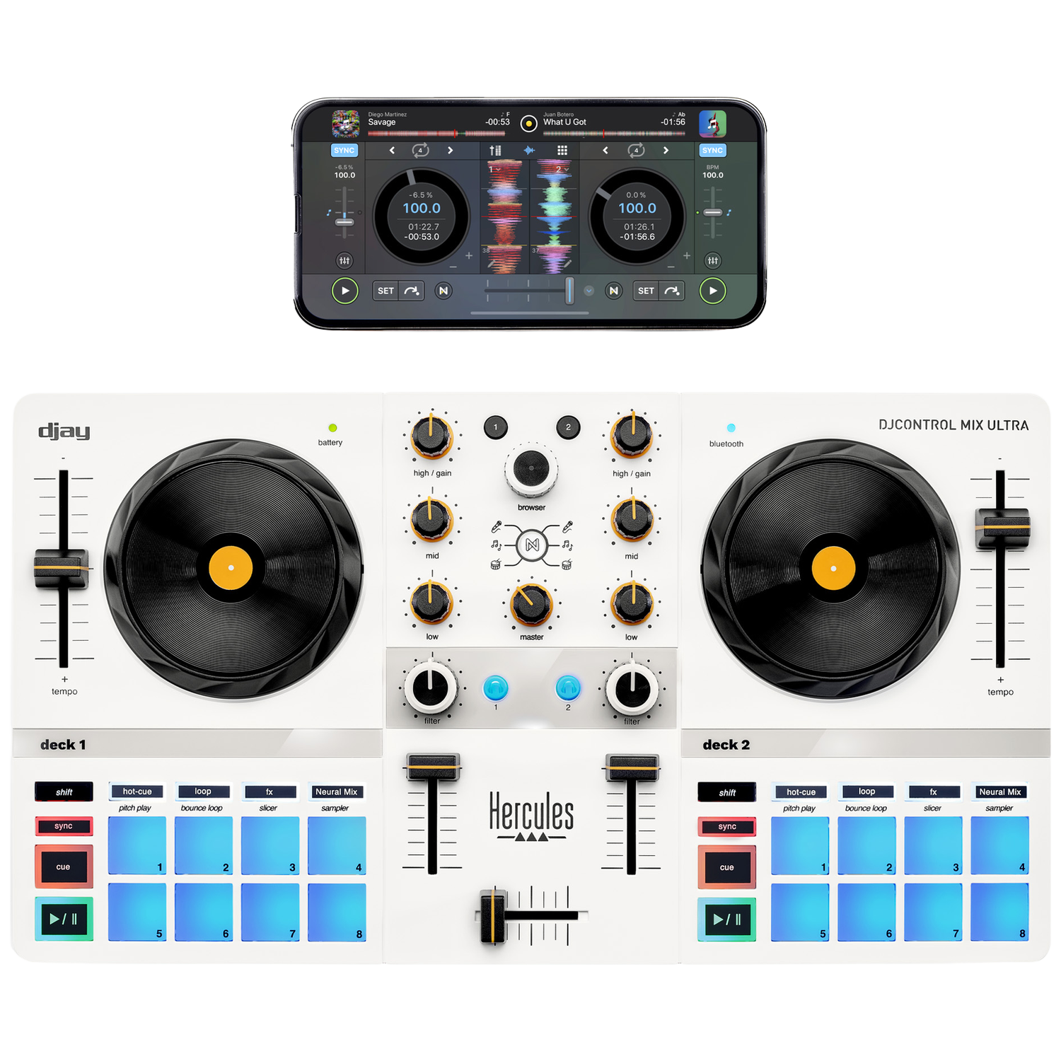 Hercules Hercules Mix Ultra Dj Controller Wit