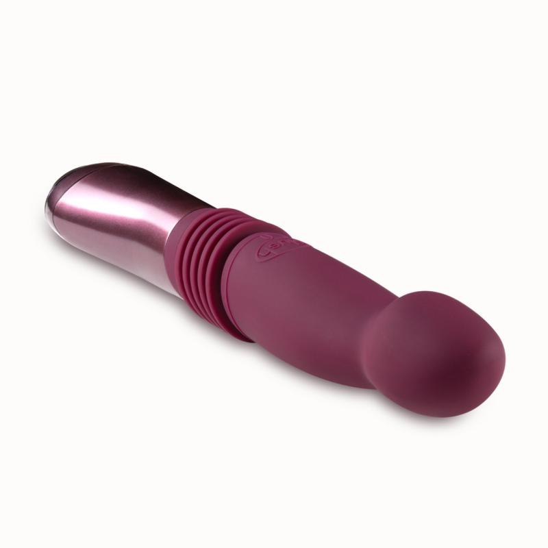 Temptasia Temptasia - Trixie Stotende Dildo - Wijn - Rood