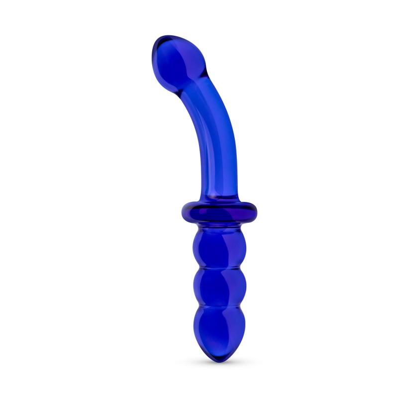 Gildo Gildo - Anale Dubbele Glazen Dildo - Blauw