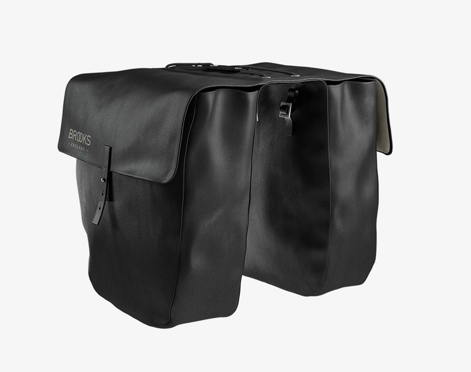 Brooks Dubbele fietstas Brick Lane Zwart - 30L