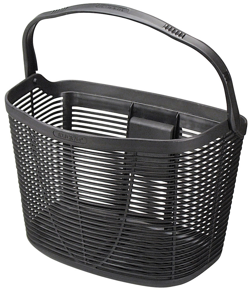 Klickfix Fietsmand Lamello Zwart 18L