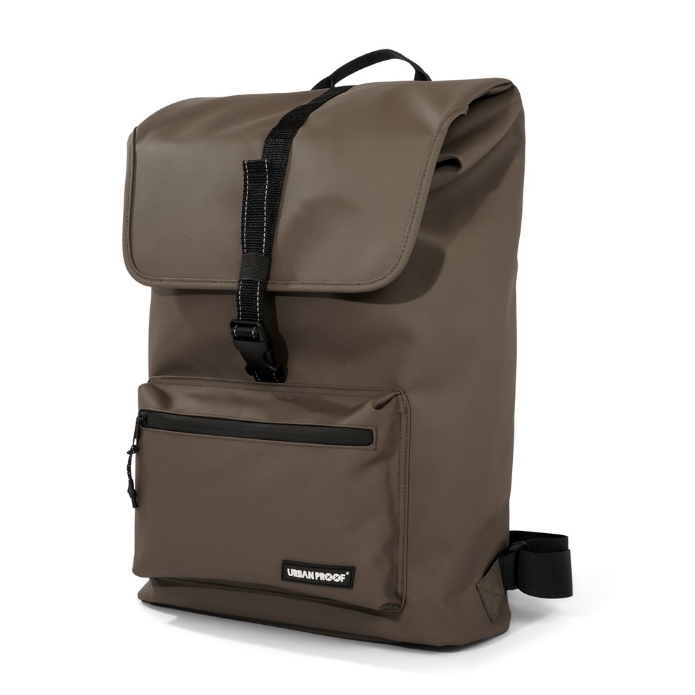 URBAN PROOF Enkele fietstas en rugtas Recycled Cargo Backpack 20L Bruin