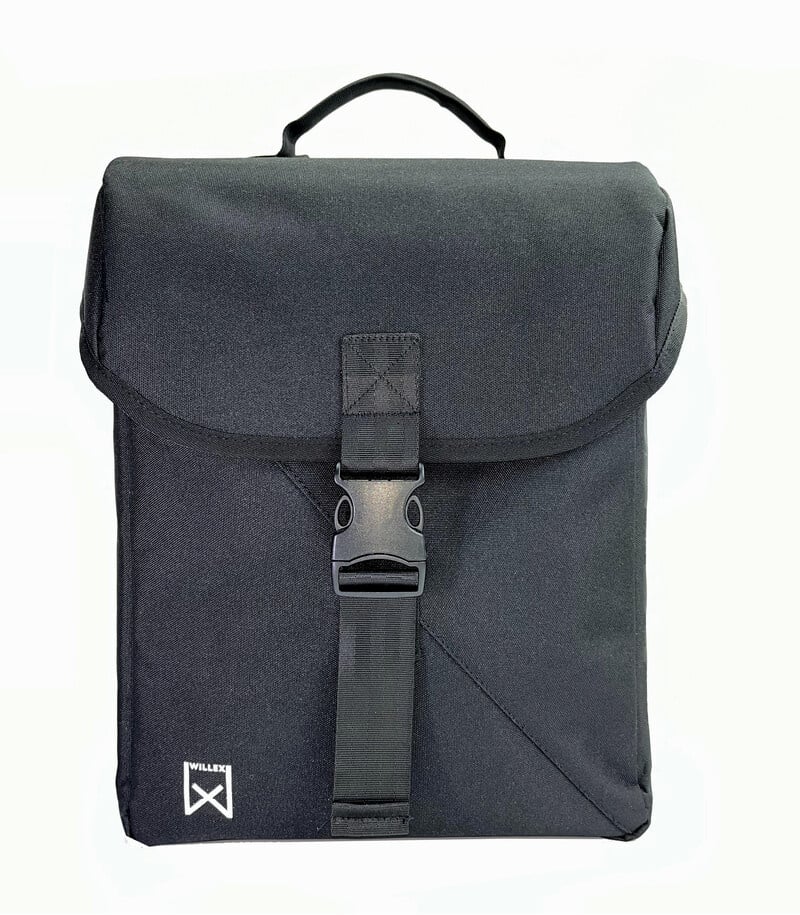 Willex Dubbele fietstas Bagagetas 800 Pro 33L Zwart