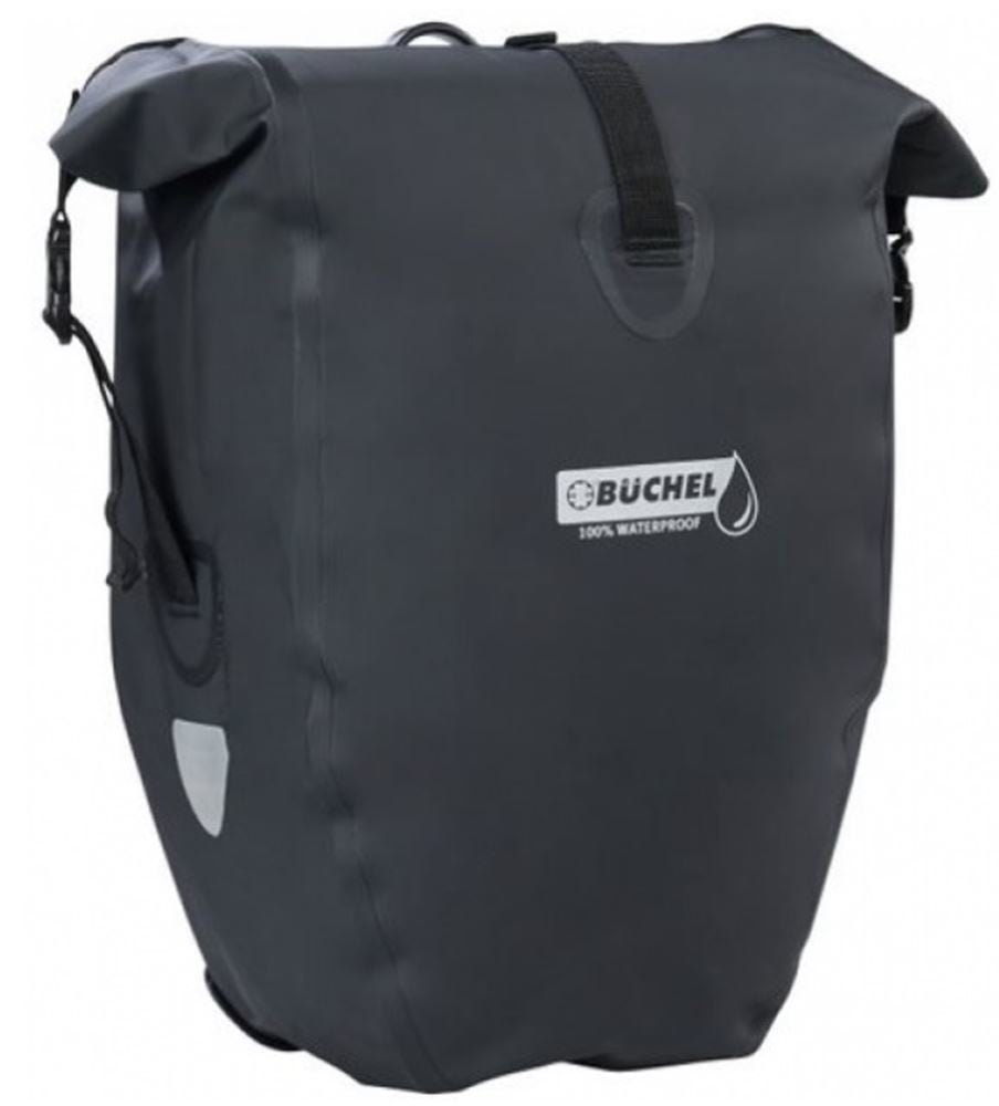 Büchel Enkele fietstas 25L Zwart