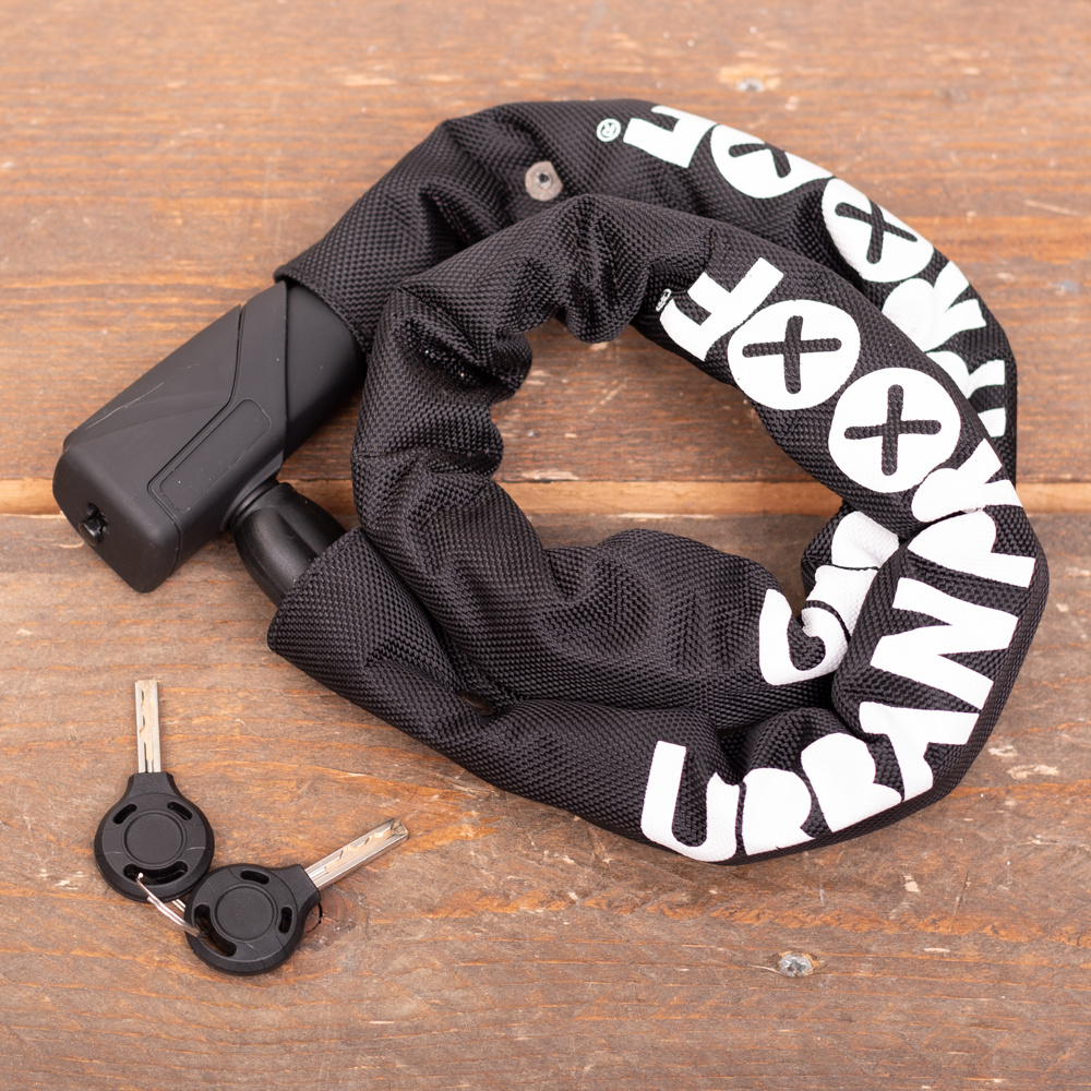 URBAN PROOF Kettingslot 100 CM Zwart