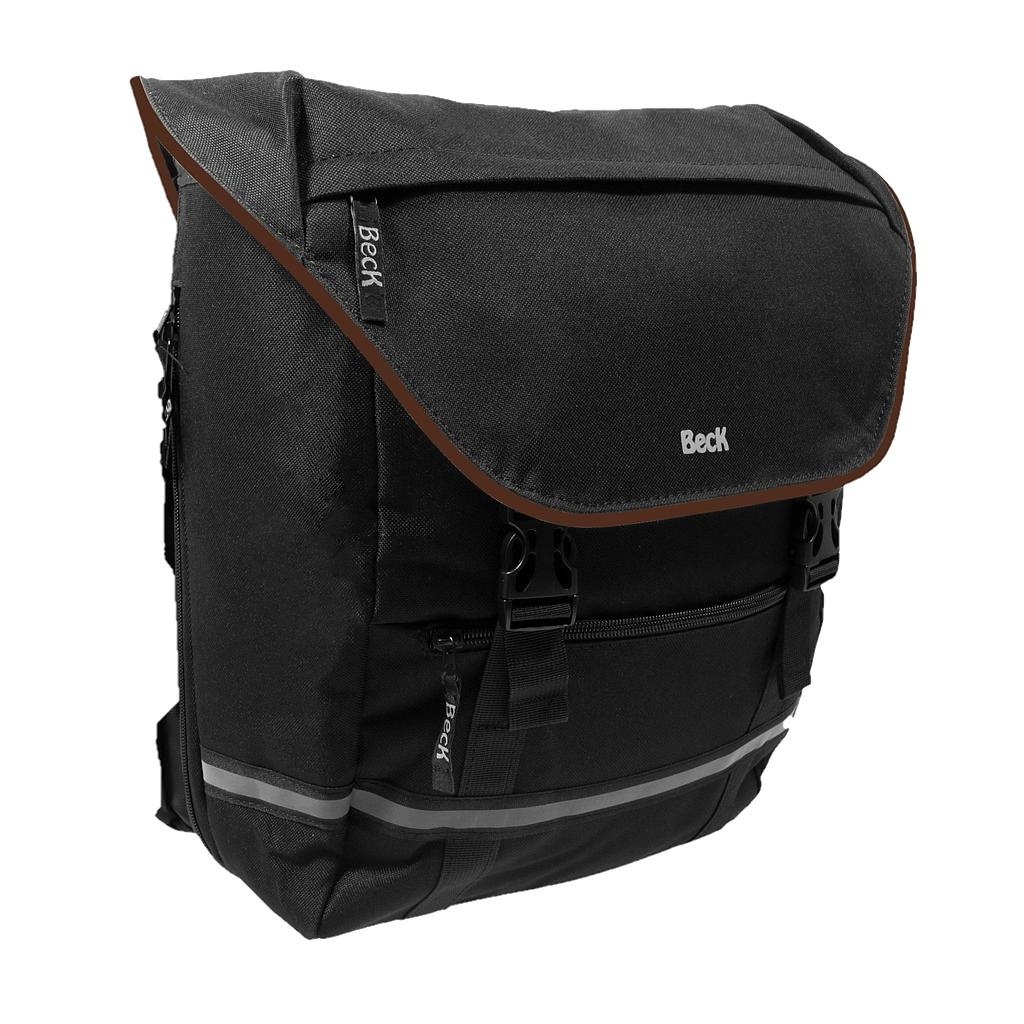 Beck Enkele fietstas SPRTV Single Bruin 15L