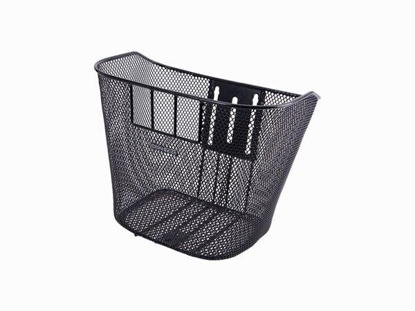 Fietsmand Espresso Zwart