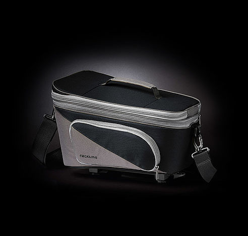 Racktime Bagagedragertas Talis Plus zwart/grijs