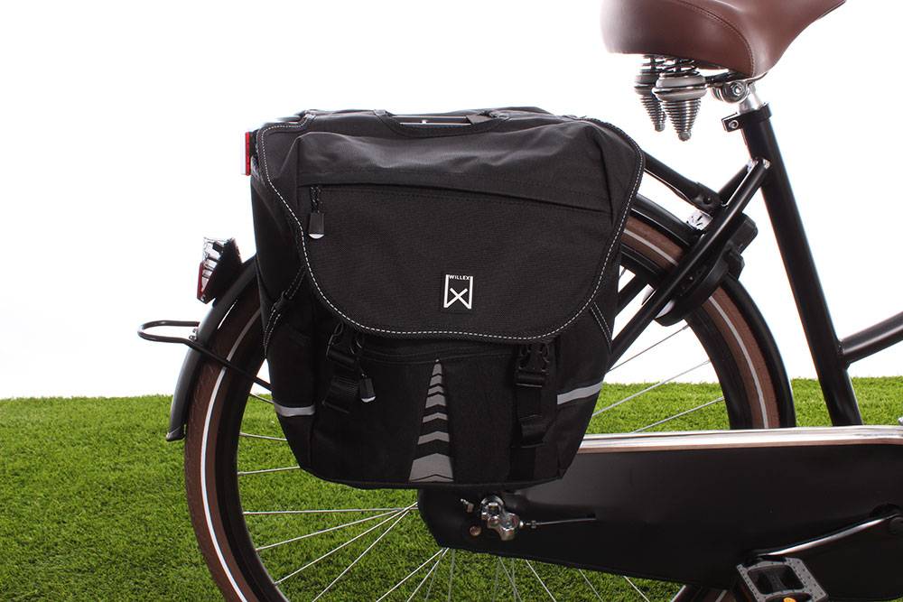 Willex Dubbele fietstas Bagagetas S 1200 20L Zwart