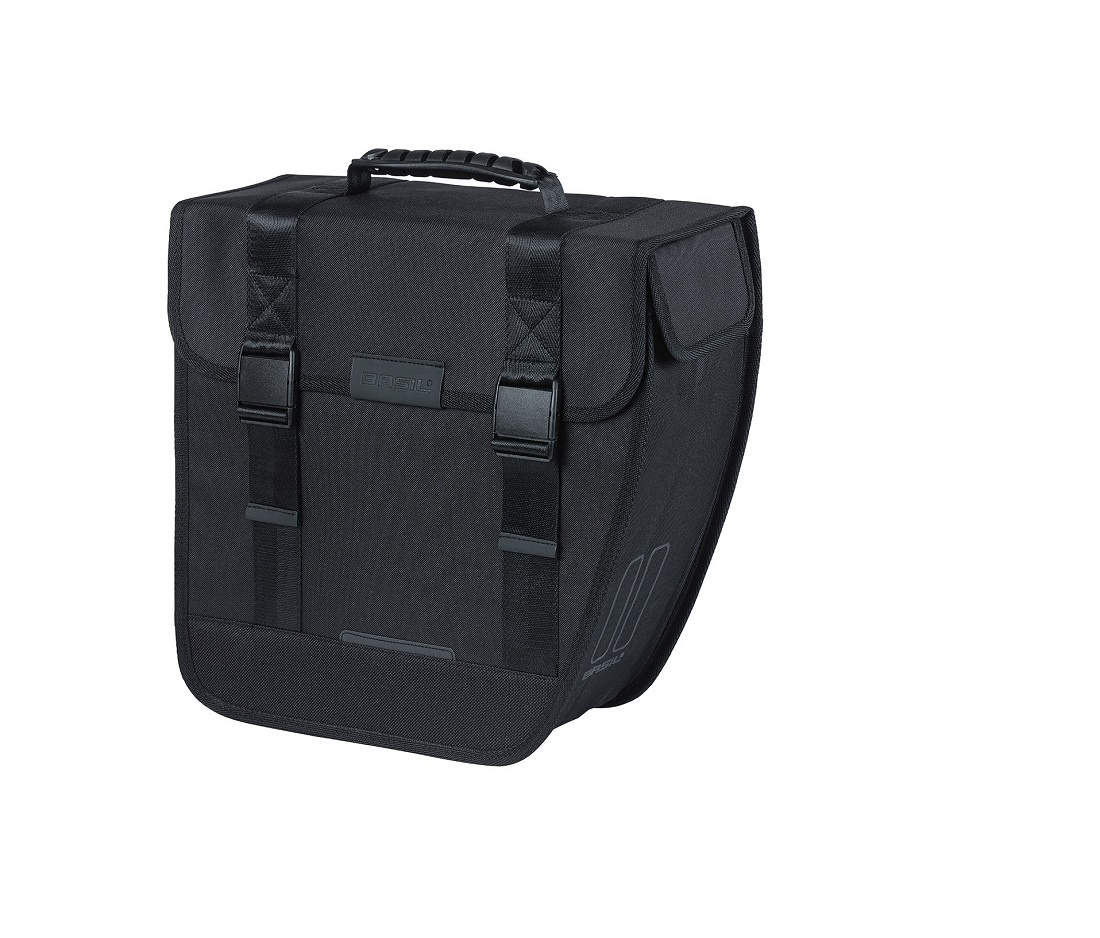 Basil Enkele Fietstas Tour 14L Zwart - Rechts