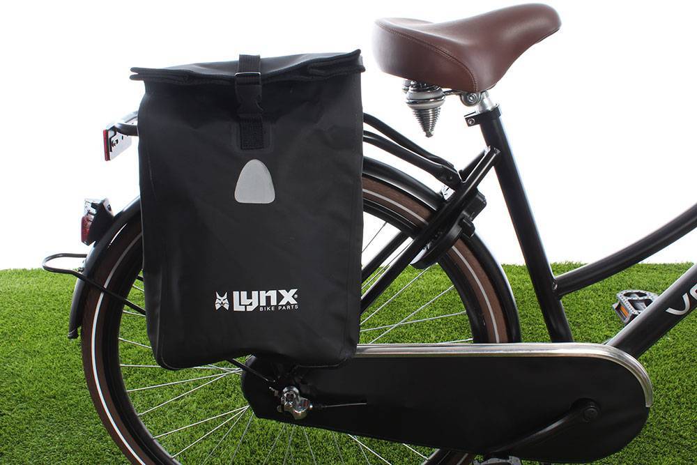 Lynx Enkele fietstas Single Pannier bag 21L Zwart