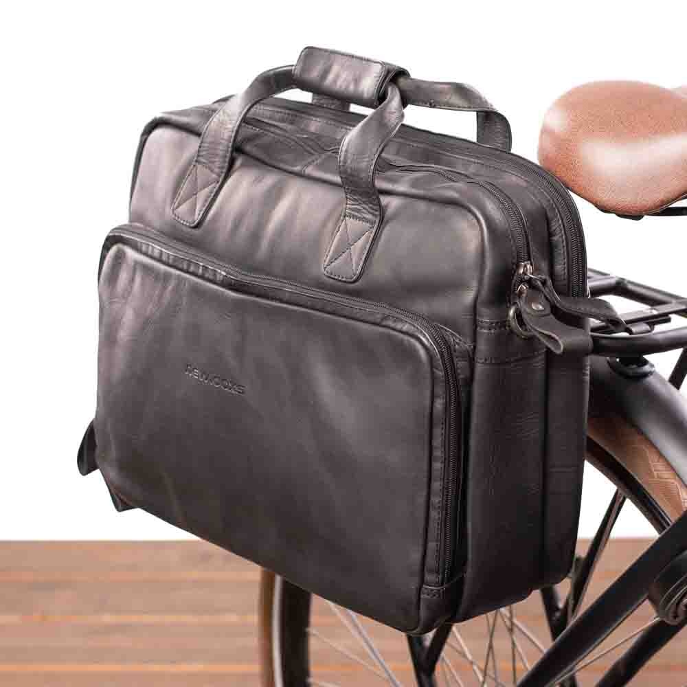 New Looxs Enkele Fietstas &amp; Schoudertas Cali 17L Zwart