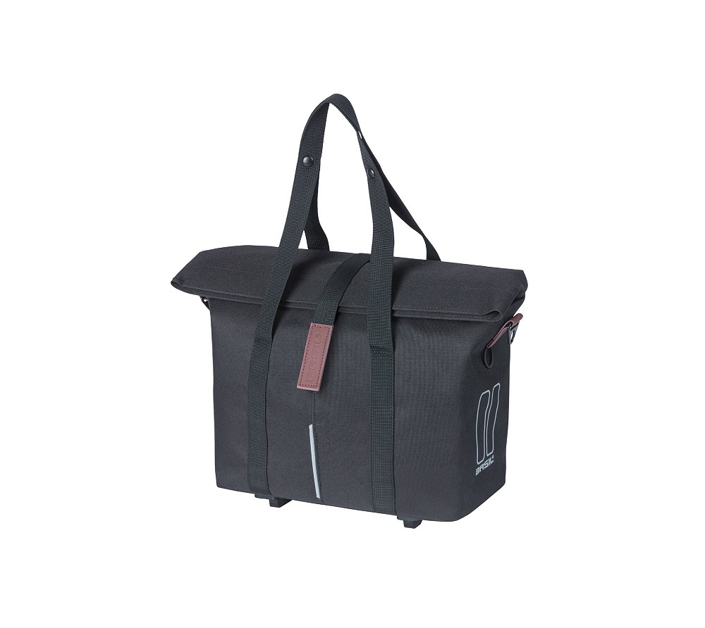 Basil Fietshandtas City MIK-KF-haken 8-11L Zwart