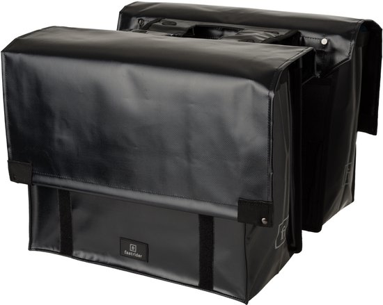 Fastrider Dubbele fietstas Cargo Tarpaulin 46L Zwart