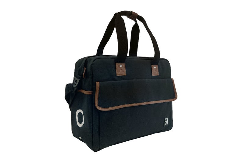 Willex Shopper Metropolis 19L Zwart/Bruin