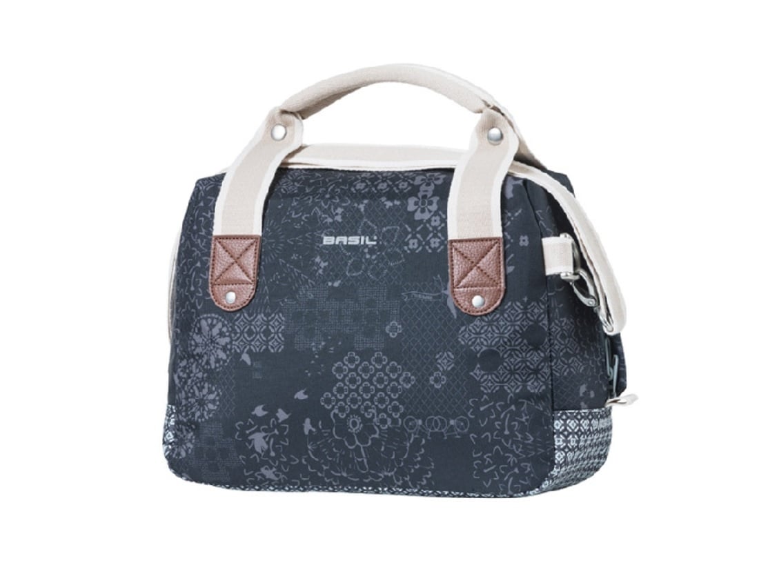 Basil Stuurtas Bohème City bag Charcoal