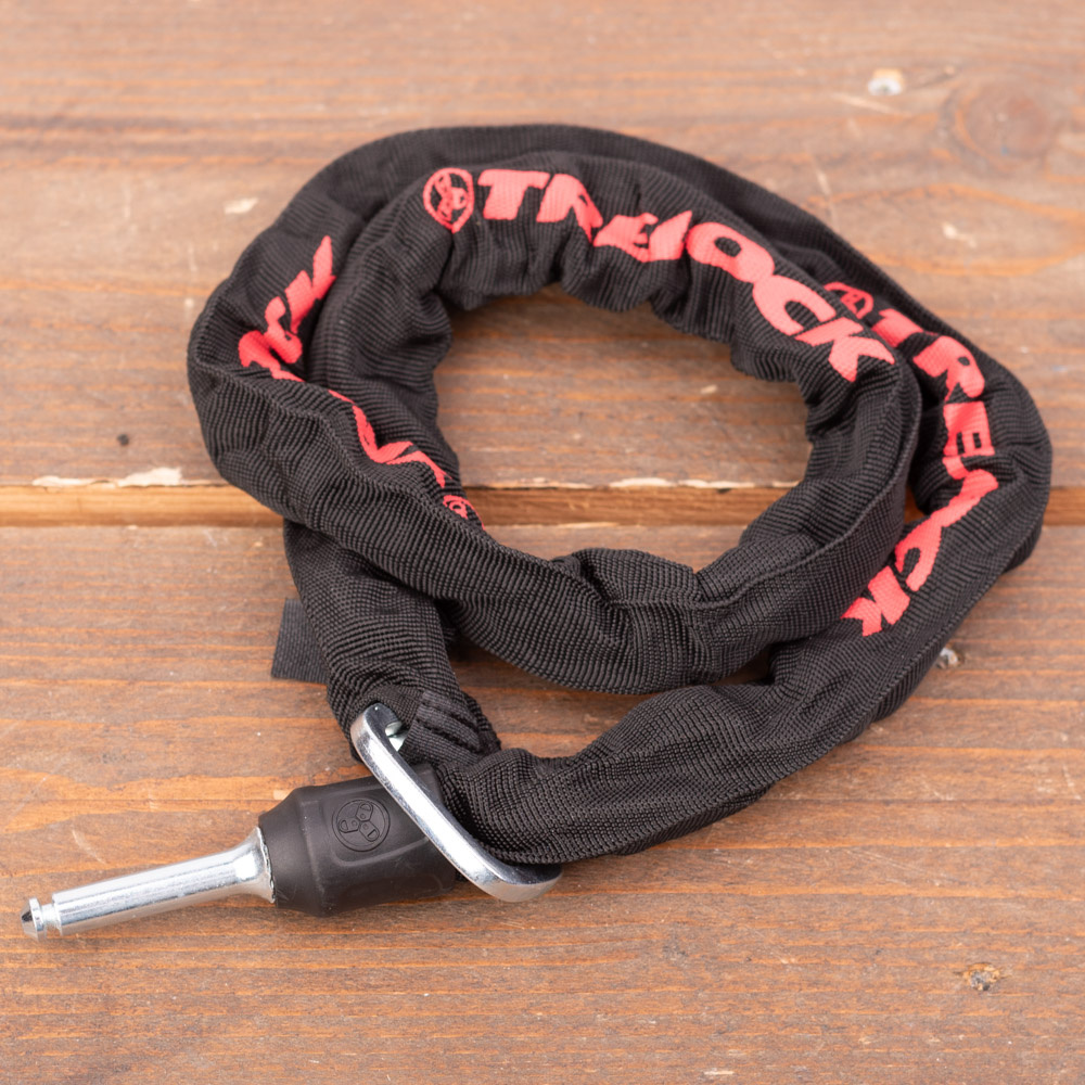 Trelock ZR Insteekketting 355 Zwart-rood - 100 cm