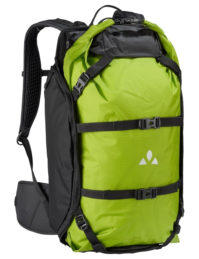 Vaude Rugzak Trailpack 27L Zwart/Groen