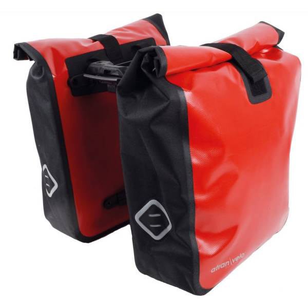 Enkele fietstassen Travel AVS 34L Rood/Zwart