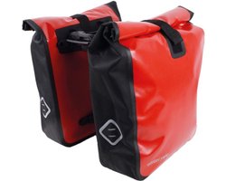 Enkele fietstassen Travel AVS 34L Rood/Zwart
