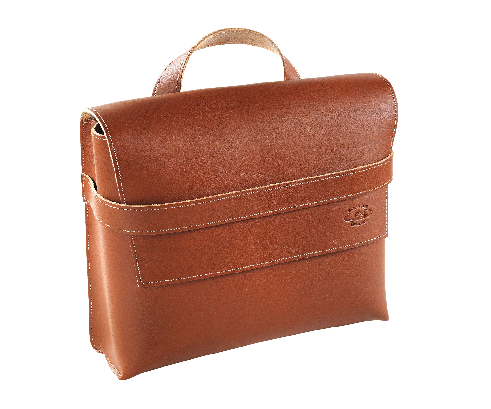 Selle Monte Grappa Enkele fietstas Leather Bag Brandy 7,5L Bruin