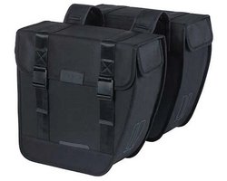 Basil Dubbele Fietstas Tour 28L Zwart