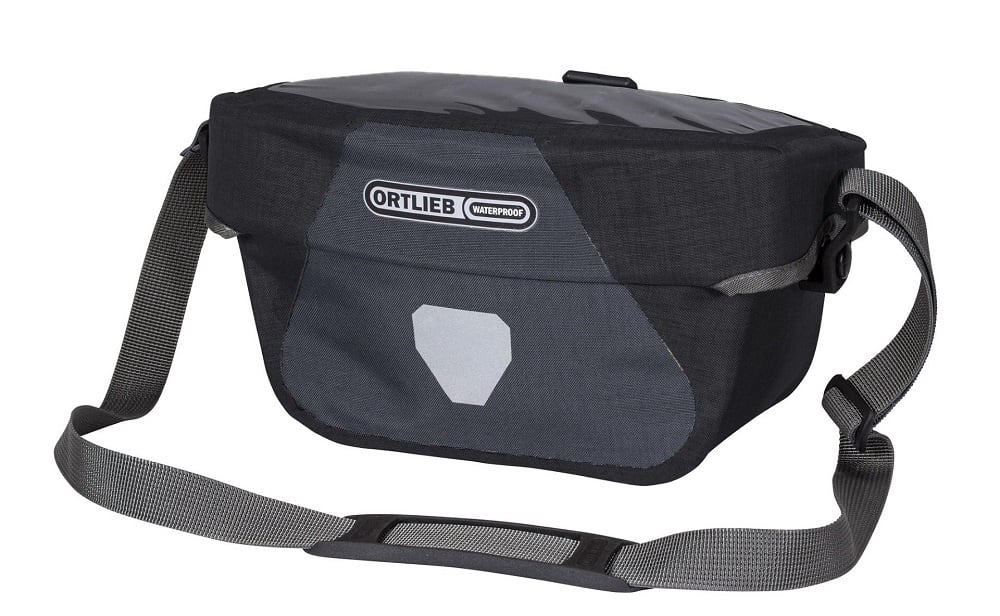 Ortlieb Stuurtas Ultimate Six Plus Grijs/Zwart - 5L