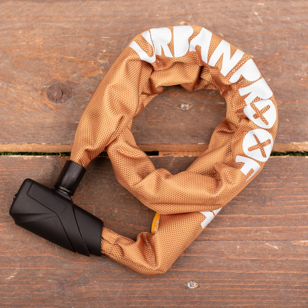 URBAN PROOF Kettingslot 100 CM Okergeel