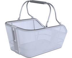 Basil Fietsmand Cento Tech Fiber MIK Nordlicht IJsblauw