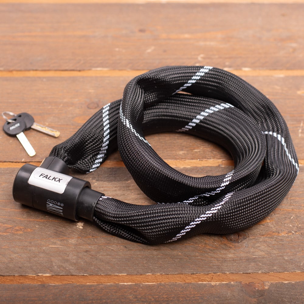 Falkx Viking Kettingslot 110 CM Zwart ART-2