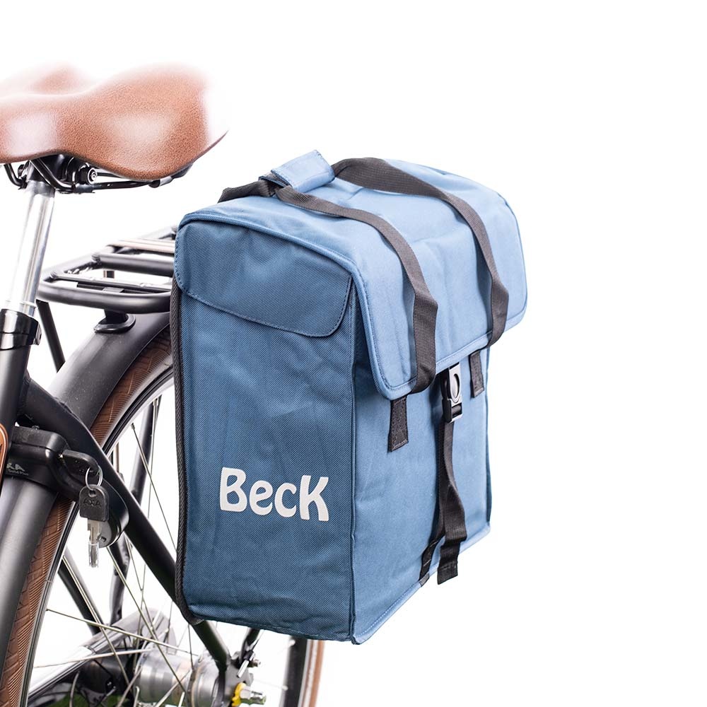 Beck Canvas Shopper Blauw 15L