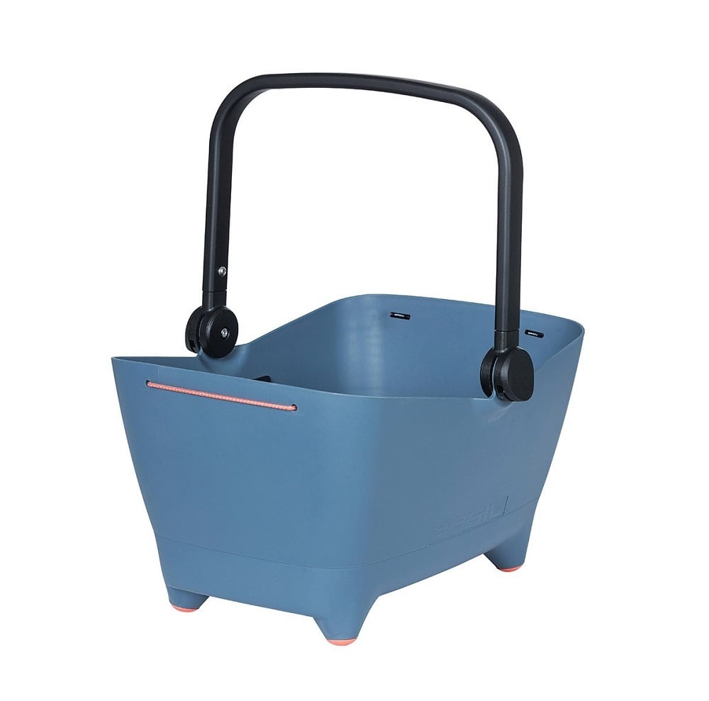 Basil Hondenfietsmand Buddy Faded Denim - ook voor de kat