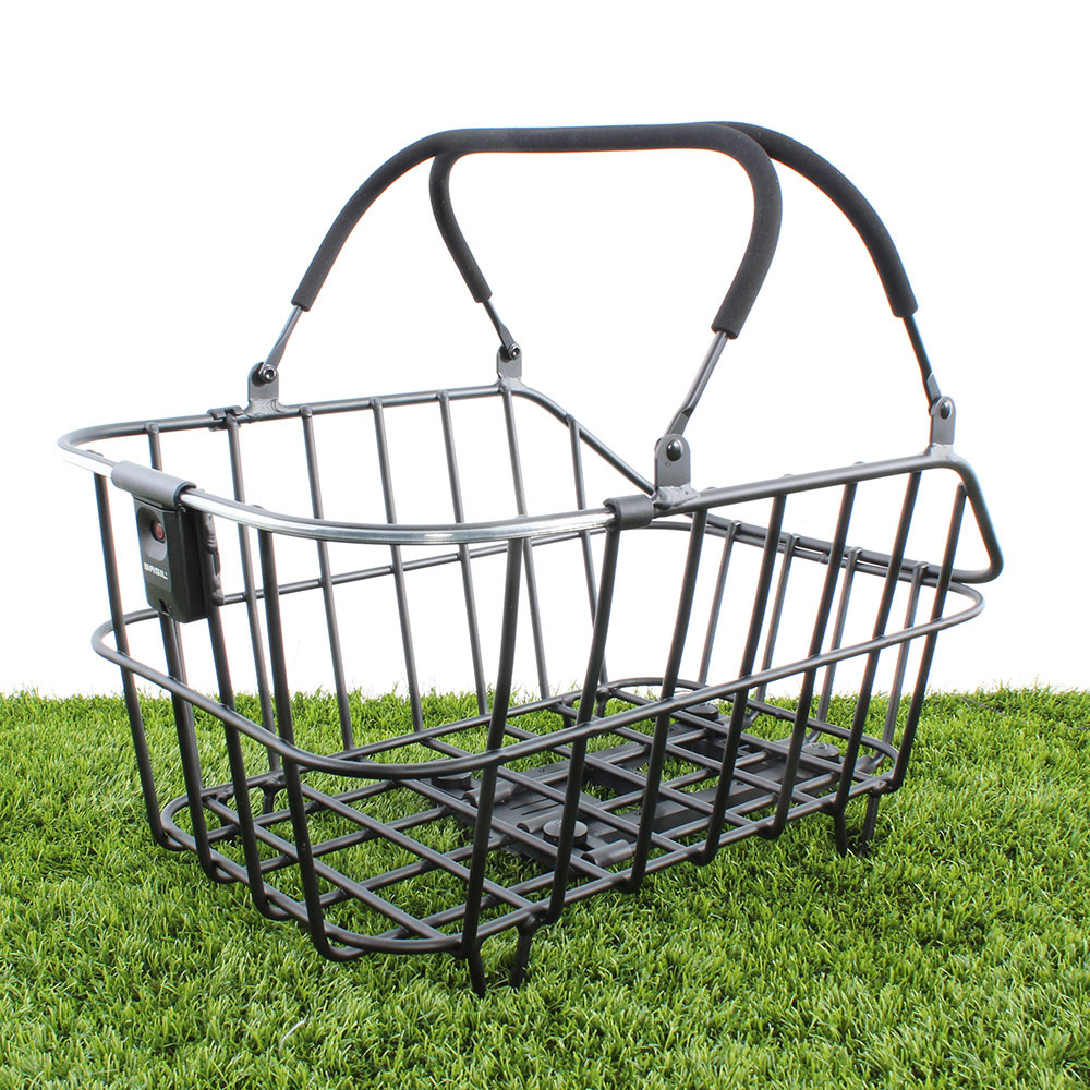 Basil Basil Fietsmand Cento Alu Multi System Nordlicht - Zwart