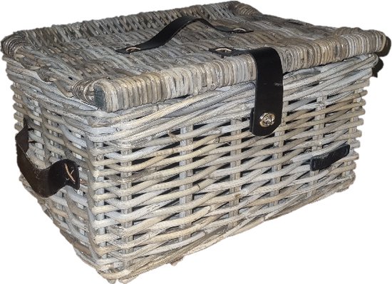 Wicked Picknickmand Grijs - Maat L