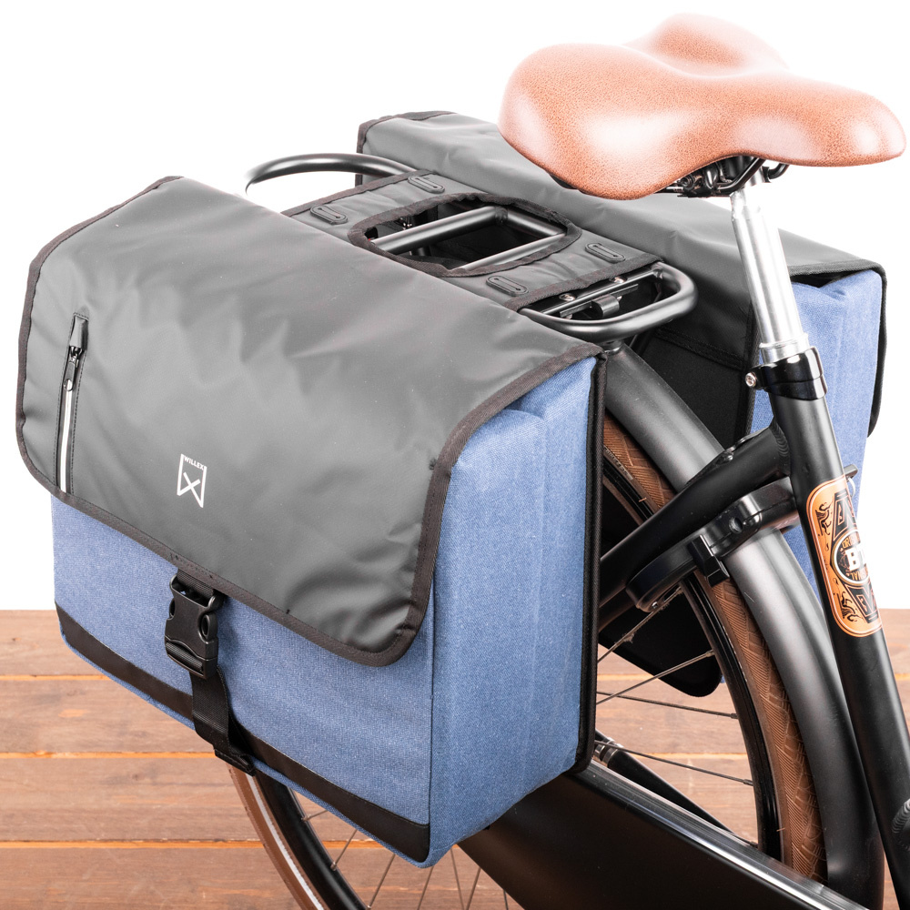 Willex Dubbele Businesstas 46L Blauw/Zwart