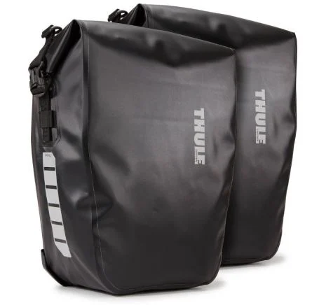 Thule Dubbele fietstas Shield Pannier Large 50L Zwart